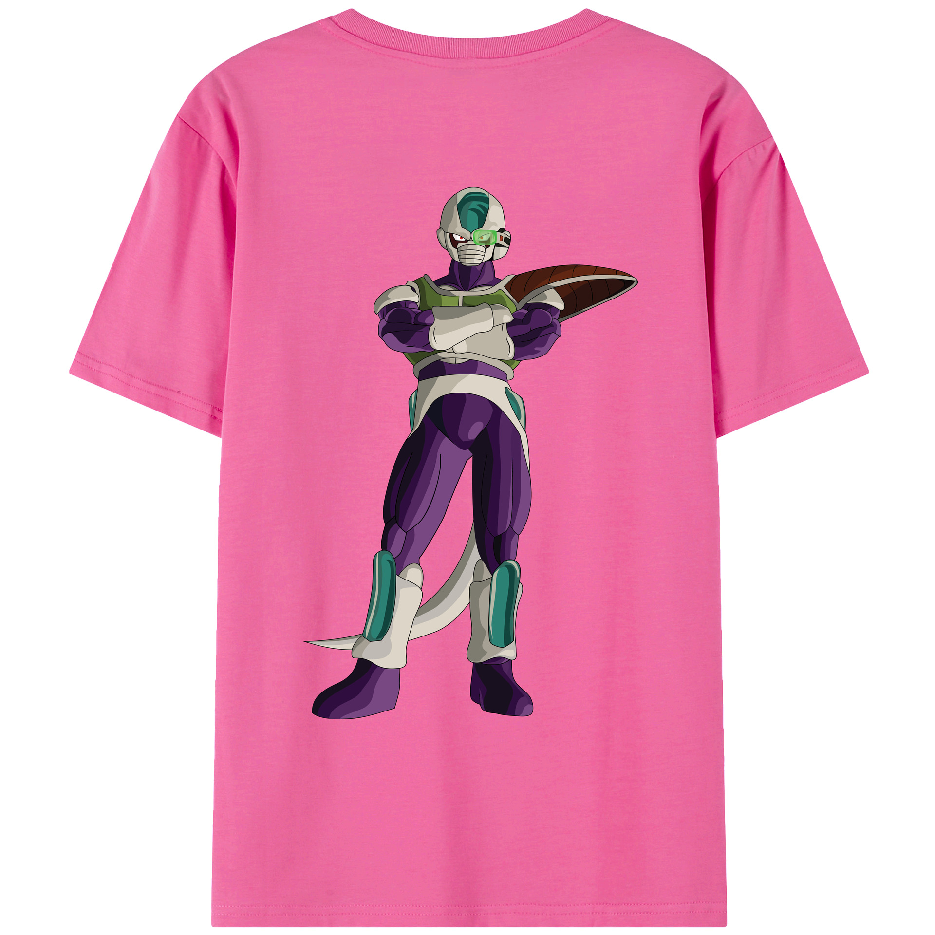 （画像用） ドラゴンボール フリーザ DRAGON BALL Frieza レディース半袖Tシャツ(バックプリント)
